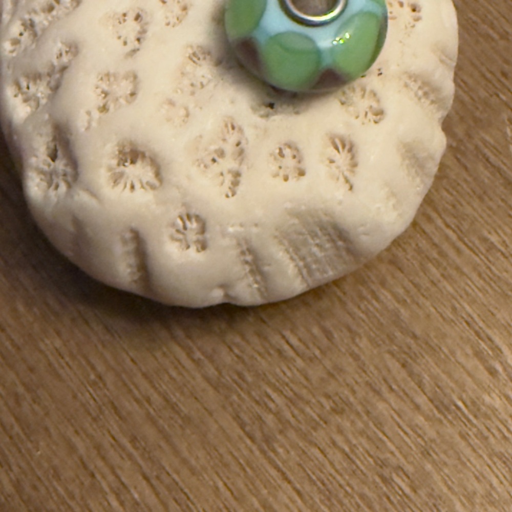 Trollbeads Green, Blue and Purple Bracelet Bead Retired 2012 - Picture 4 of 7